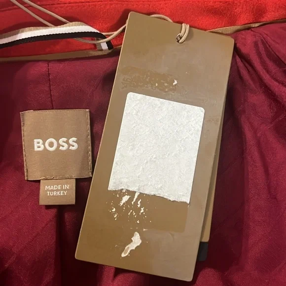 BOSS Hugo Boss “Joleara” Virgin Wool Blend Cropped Tuxedo Jacket - Picture 10 of 16